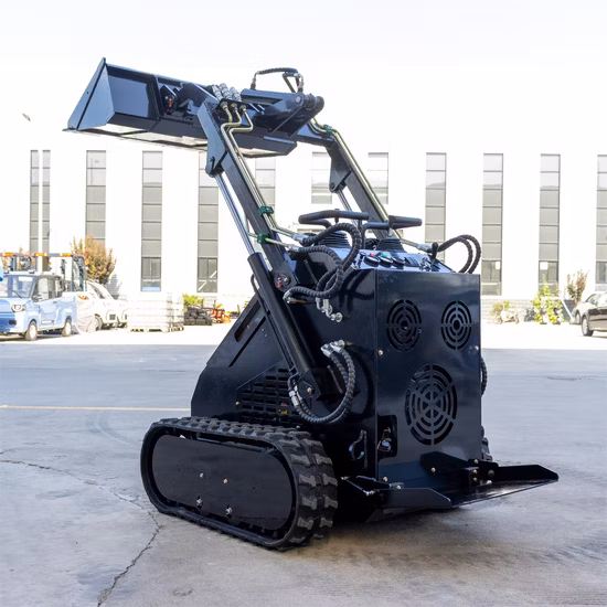 China Hersteller verfolgt CE EPA Mini Small Kompaktlader mit Zubehör