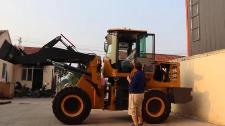 Hersteller von Ladern in China, Baumaschinen, Mini-Kompaktlader mit kleinen Rädern, CE/ISO