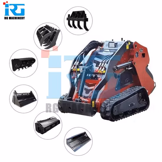 Mini-Cargador-Kompaktlader für den Bau